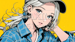 肉体労働をしている若い女性 | 4213329-5102