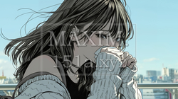咳き込んでいる体調の悪そうな若い女性