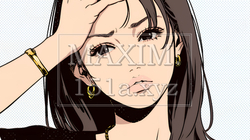 疑問や心配事、不快感、不満などを感じを感じて眉を潜めている若い女性 | 4409779-14704