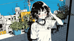 どうでも良い気分の女の子 | 4453115-4955