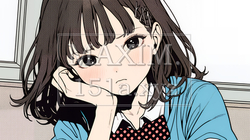 「つまんないの」と不貞腐れている制服を着た女子高生 | 4508957-14438