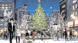 クリスマスイルミネーション | 4515533-7159
