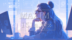 PCで資料作りをしている若い女性