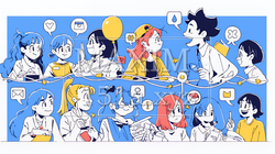 人材育成と社員研修のビジネスコンセプト｜学び成長するビジネスパーソンのイラスト素材 | 4629800-17396
