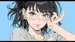 満面の笑みでYesと言っている若い女性 | 4675573-11658