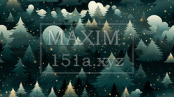 クリスマスツリーの連続パターン | 4722471-2546