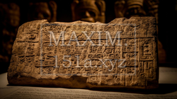 古代遺跡から出土した古文書粘土板（フェイク） | 477934-19259