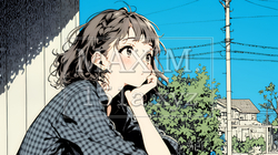 ため息をついている若い女性 | 4801978-8283