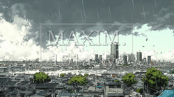 雨天の都会の遠景 | 4834925-5461