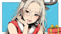 女性のサンタクロース（サンタのコスプレイヤー） | 4835652-12743