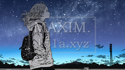 星空を眺めている若い女性｜4855212-10316