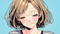 「うふふ」と微笑んでいる若い女性 | 4850767-12897