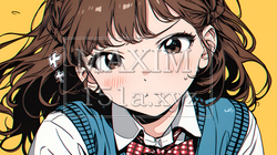 「はぁ？」と呆れた表情をしている女子高生 | 5026009-14484