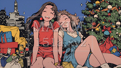 若者たちのクリスマスパーティ | 5077584-6677