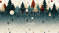 クリスマスツリーの連続パターン | 5107871-2555