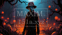 ちょと怖いイメージのハロウィン | 5185905-18591