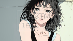 怯えた表情の若い女性 | 5226951-13909