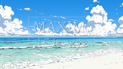 夏の終わりの海と空 | 5243369-5560