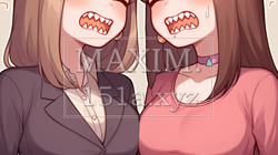 怒りをあらわにしている女性たち