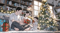 仲良し親子の楽しいクリスマス | 5304921-13616