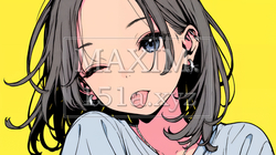 舌を出しておどけている若い女性 | 5404074-5589