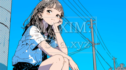誰も理解してくれないとふてくされている女の子