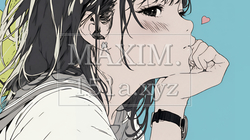 投げキッスをしている若い女性 | 5411606-6905