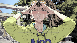 Noという表現を思いっきり顔に表しているる女性