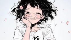 満面の笑みでYesと言っている若い女性（シンプルな色使い） | 5530886-11633