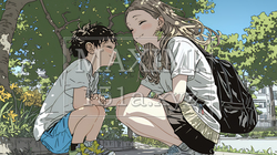 幼い我が子の悩みの相談にのっている母親 | 5533926-12615
