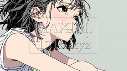 涙ぐむ若い女性 | 5588630-14196
