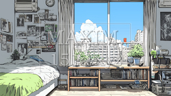 若者の一人部屋 | 5591845-12693