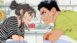 口論している若いカップル（夫婦）｜5620125-7605