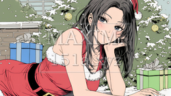 女性のサンタクロース（サンタのコスプレイヤー） | 5693782-12738