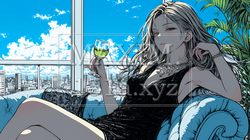 ラグジュアリな生活をしている女性 | 5730733-9151