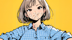 得意げな表情を浮かべている若い女性 | 5749110-14172