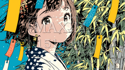 七夕の笹と浴衣姿の若い女性｜6012789-9309