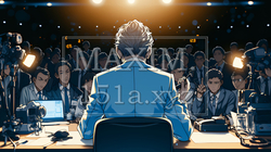 記者会見／共同インタビュー会場 | 5900773-7211