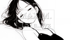 幸せそうな寝顔で眠っている若い女性（シンプルな色使い） | 5904752-11190