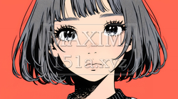 怯えた表情の若い女性 | 5984395-13901
