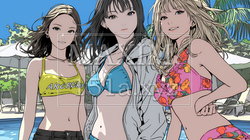 ビーチリゾートを満喫する若い女友達たち | 5996791-9401