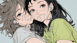 スマホで自撮りしている若い女友達 | 6072735-12585