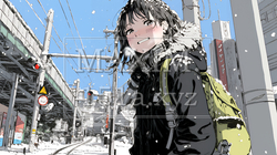 都市の雪景色 | 6084515-6464