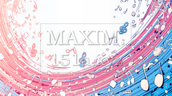 音符など音楽記号をテーマにした背景画像