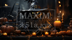ハッピー・ハロウィンの絵：ちょっと怖いムードの精緻CG | 614399-922