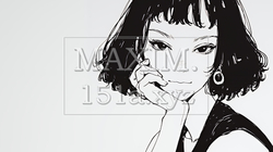悪巧みをしている女性（シンプルな色使い） | 6276420-16940