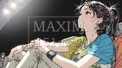 映画や演劇を鑑賞している若い女性 | 6297889-16114