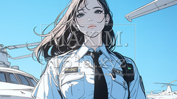 女性の警備員｜6315267-11926