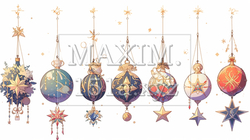 クリスマスツリーのオーナメントのプリファレンスシート