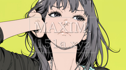 疑問や心配事、不快感、不満などを感じを感じて眉を潜めている若い女性